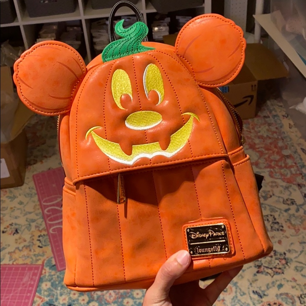 Loungefly Mickey Pumpkin Bag